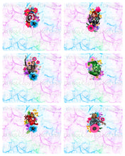 Load image into Gallery viewer, PREORDER: FLORAL MIGHTY HEROES PANELS WHITE (CHILD & ADULT)