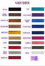 Load image into Gallery viewer, PREORDER: FAUX SUEDE