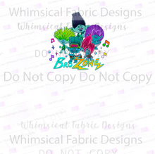 Load image into Gallery viewer, PREORDER: TROLLS BAND TOGETHER ADULT PANELS