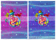 Load image into Gallery viewer, PREORDER: MERMAID IN A BOTTLE PANELS (Child & Adult)