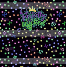 Load image into Gallery viewer, PREORDER: VILLAIN CUTIES PANELS PURPLE & BLACK (Child & Adult)