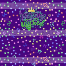 Load image into Gallery viewer, PREORDER: VILLAIN CUTIES PANELS PURPLE & BLACK (Child & Adult)
