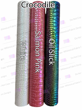 Load image into Gallery viewer, RETAIL: FAUX ANIMAL SKIN VINYL ROLLS (12" X 53" ROLL)