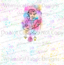 Load image into Gallery viewer, PREORDER: WATERCOLOR TATTOO PRINCESS: ADULT PANEL