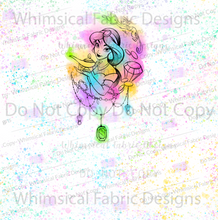 Load image into Gallery viewer, PREORDER: WATERCOLOR TATTOO PRINCESS: ADULT PANEL