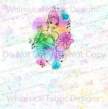 Load image into Gallery viewer, PREORDER: WATERCOLOR TATTOO PRINCESS: ADULT PANEL