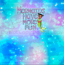 Load image into Gallery viewer, PREORDER: TODDLER MERMAID: CHILD PANEL
