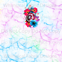 Load image into Gallery viewer, PREORDER: FLORAL MIGHTY HEROES PANELS WHITE (CHILD & ADULT)