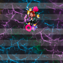 Load image into Gallery viewer, RETAIL: FLORAL MIGHTY HEROES PANELS BLACK