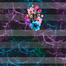 Load image into Gallery viewer, RETAIL: FLORAL MIGHTY HEROES PANELS BLACK