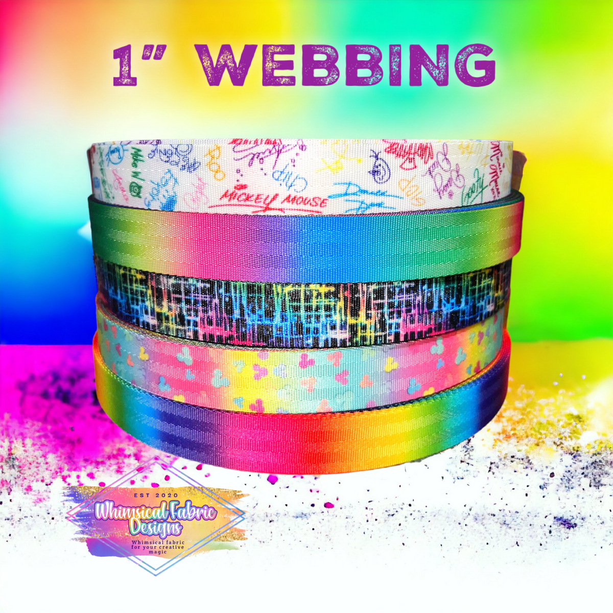 Retail Webbing – Whimsical Fabric Designs