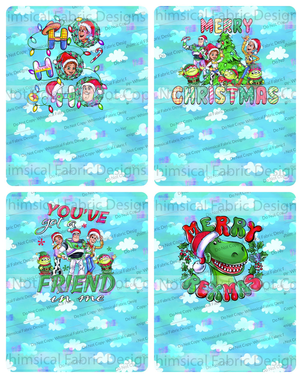 PREORDER: CHRISTMAS TOYS PANELS (Child)