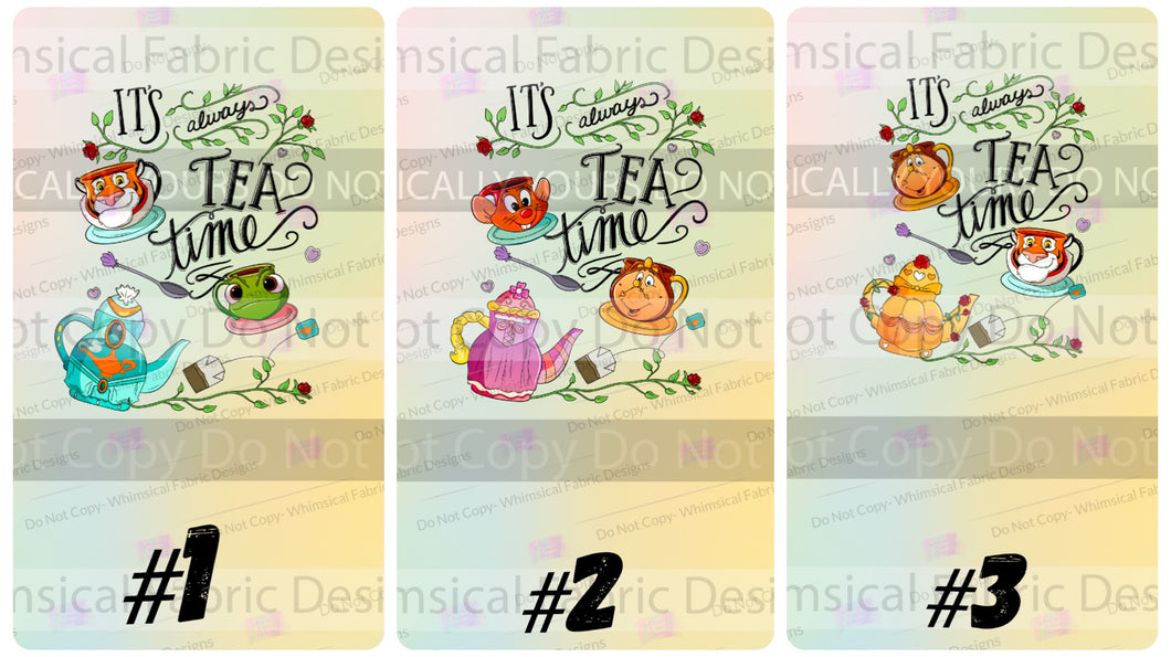 PREORDER: TEA TIME PANELS (CHILD & ADULT)