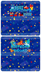 PREORDER: BIRTHDAY BOYS PANELS (Child & Adult)