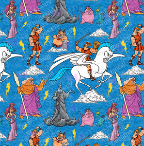 Hercules Pattern PREORDER: Hercules – Whimsical Fabric Designs