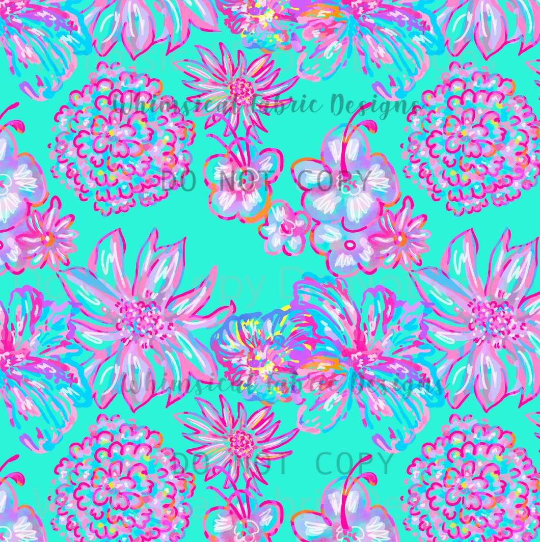 PREORDER: LILLY FLORAL- MINT