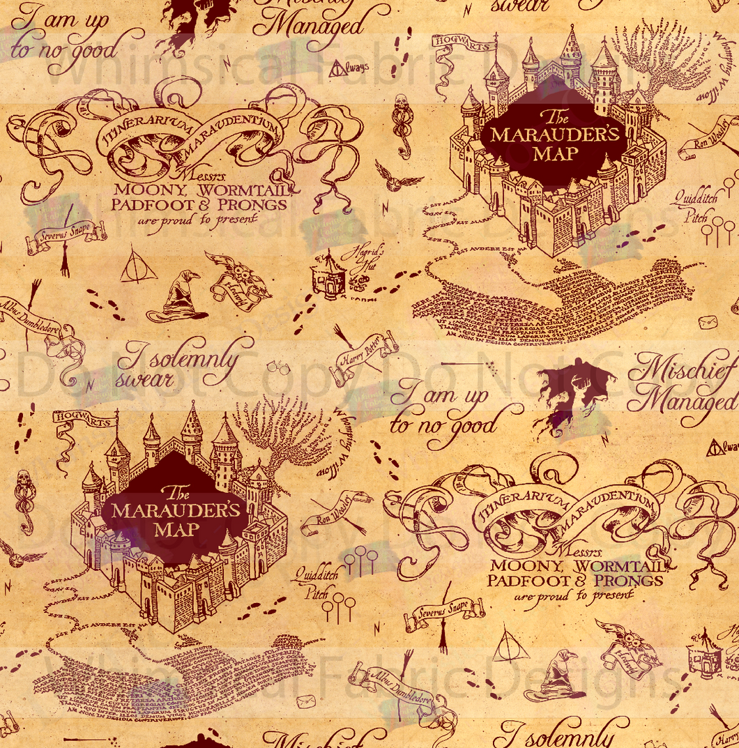PREORDER: HP MAGICAL MAP