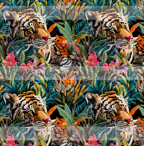 RETAIL: EMBROIDERY JUNGLE TIGERS