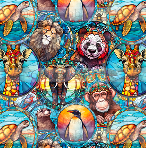 PREORDER: STAINED GLASS ANIMALS