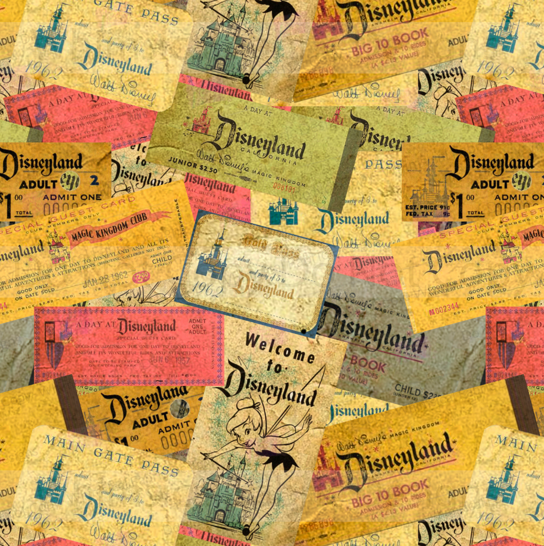 RETAIL: SMALL SCALE- VINTAGE TICKETS