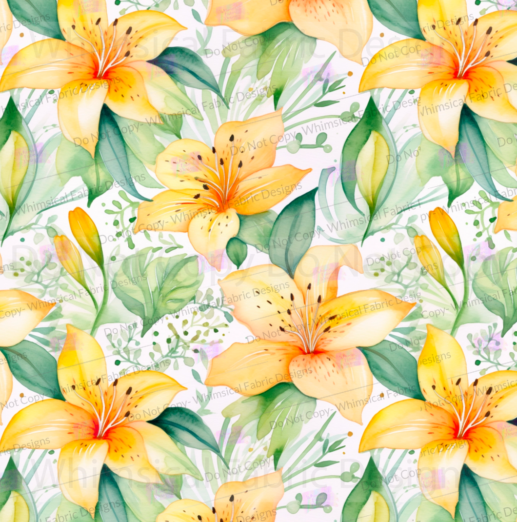 PREORDER: YELLOW LILLIES