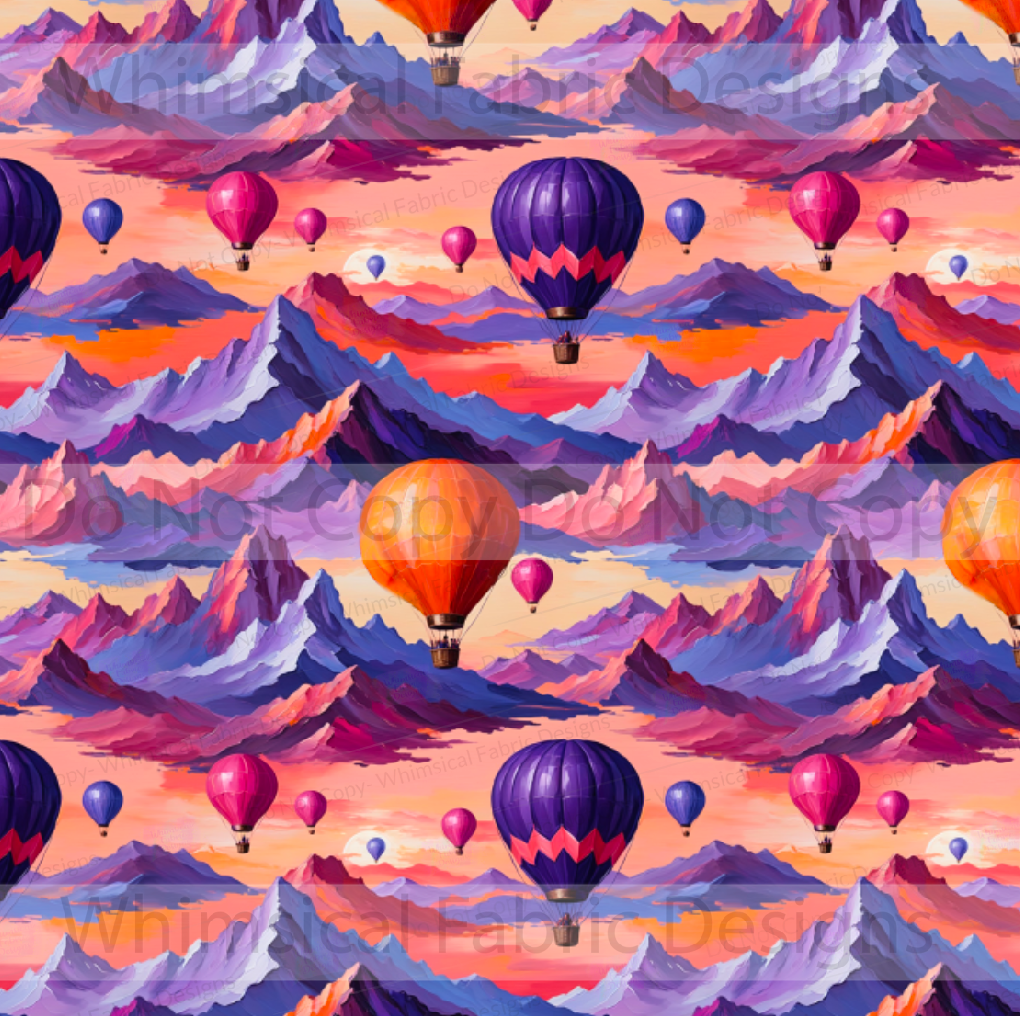 PREORDER: MOUNTAIN HOT AIR BALLOONS