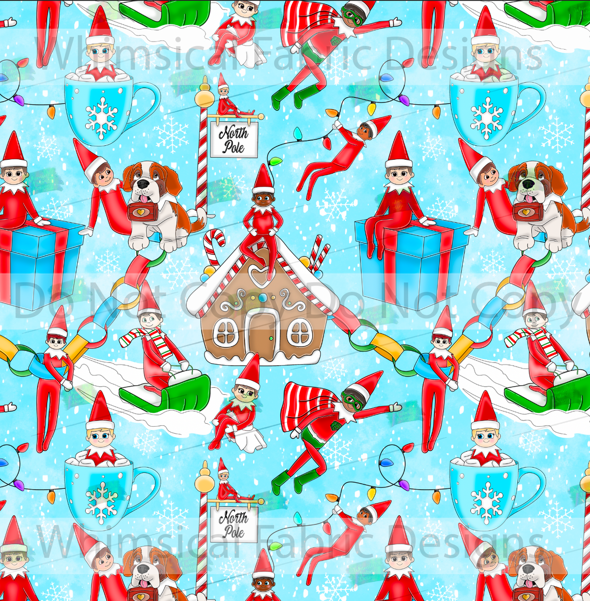 RETAIL: ELF ON THE SHELF – Whimsical Fabric Designs