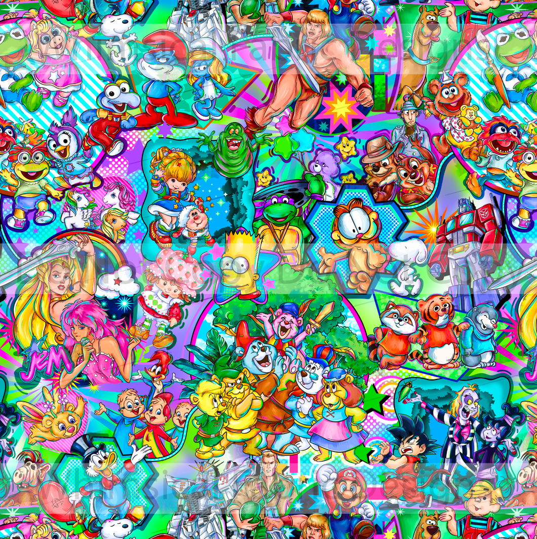 PREORDER: EPIC 80s CARTOON MASH UP