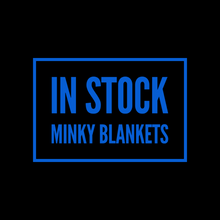 Load image into Gallery viewer, RETAIL: FINISHED MINKY BLANKETS
