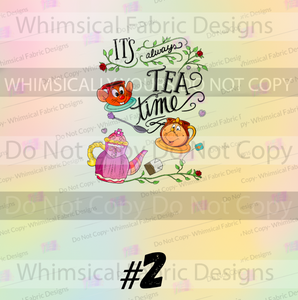 PREORDER: TEA TIME PANELS (CHILD & ADULT)