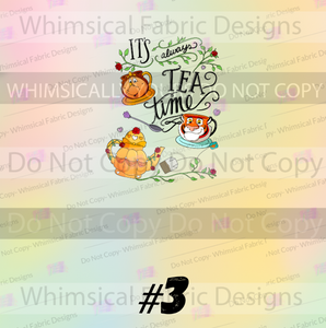 PREORDER: TEA TIME PANELS (CHILD & ADULT)