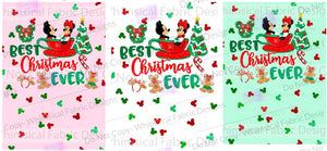 PREORDER: BEST CHRISTMAS EVER PANELS (Child & Adult)