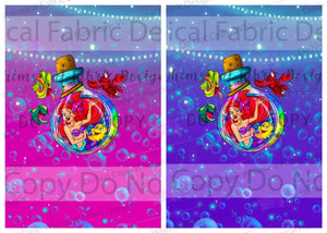 RETAIL: MERMAID IN A BOTTLE PANELS (Child & Adult)