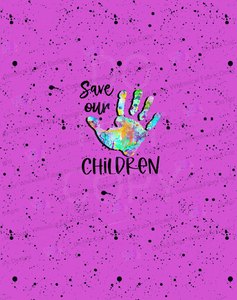 RETAIL: SAVE THE KIDS HAND PANEL
