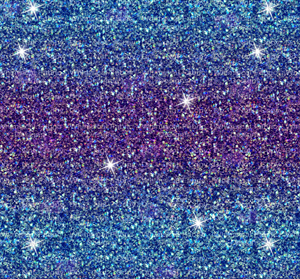 PREORDER: Faux Glitter Blue Purple Ombre