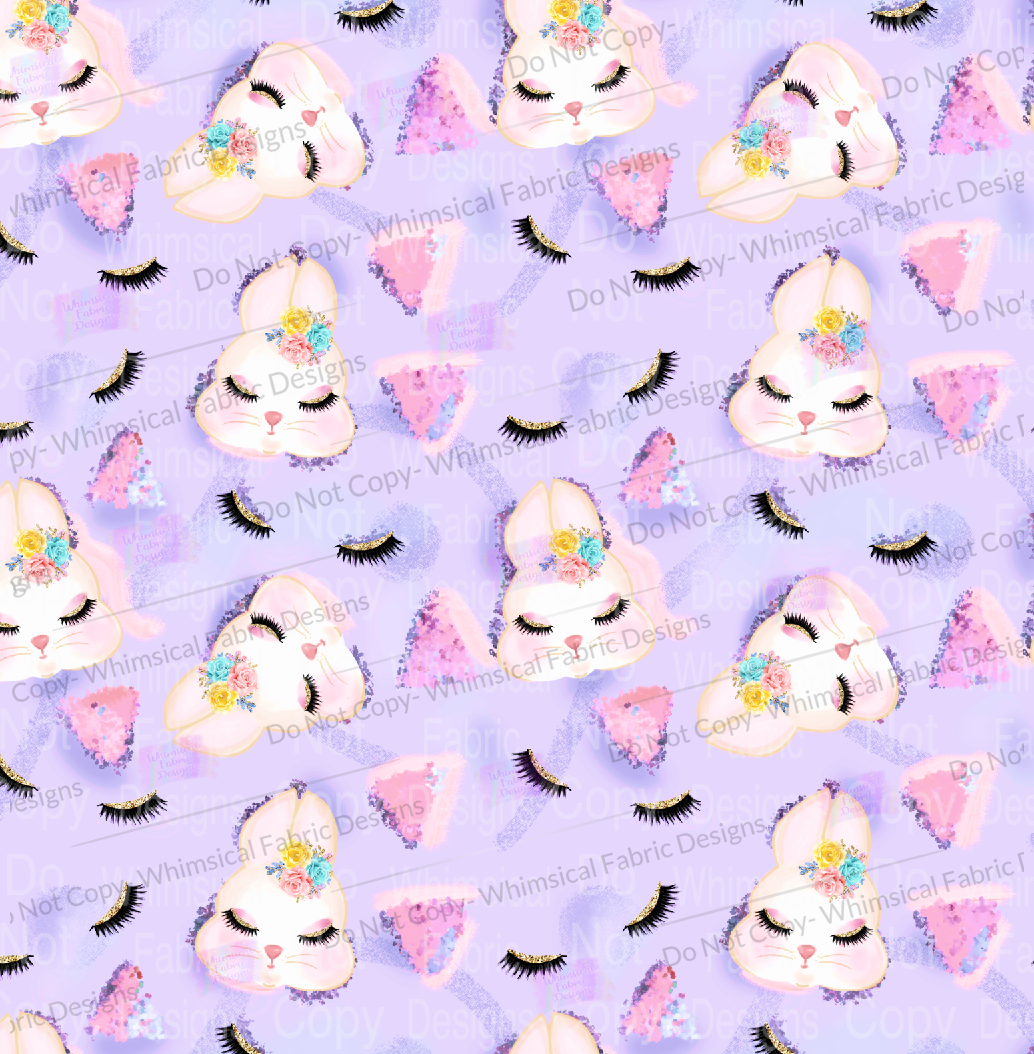 PREORDER: Bunny Faces – Whimsical Fabric Designs