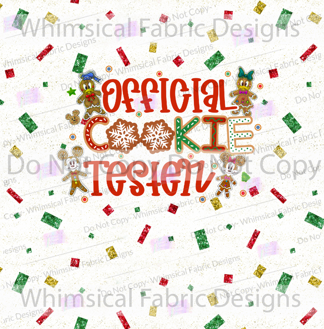 PREORDER: OFFICIAL COOKIE TESTER: ADULT PANEL