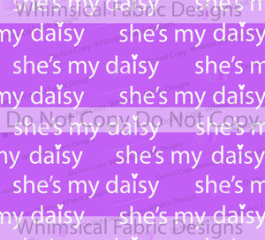RETAIL:  SHE'S MY DAISY