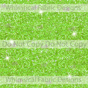 PREORDER: Faux Glitter Tink Green