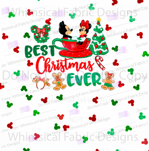 PREORDER: BEST CHRISTMAS EVER PANELS (Child & Adult)