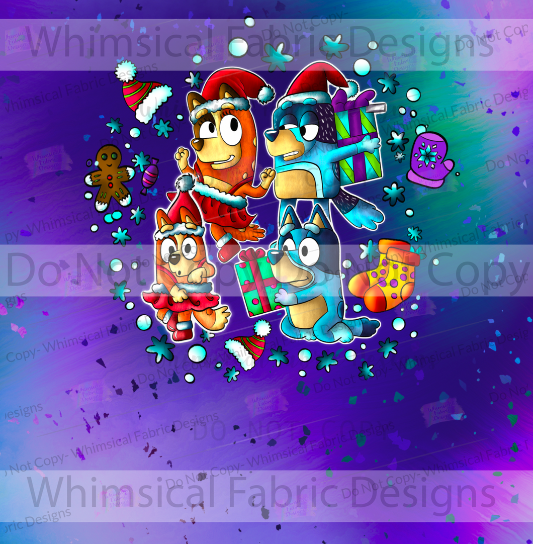 PREORDER: HOLIDAY HEELERS PANELS (Child & Adult)