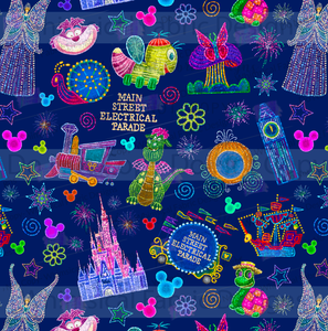 PREORDER: SMALL SCALE- MAIN STREET ELECTRICAL PARADE- BLUE