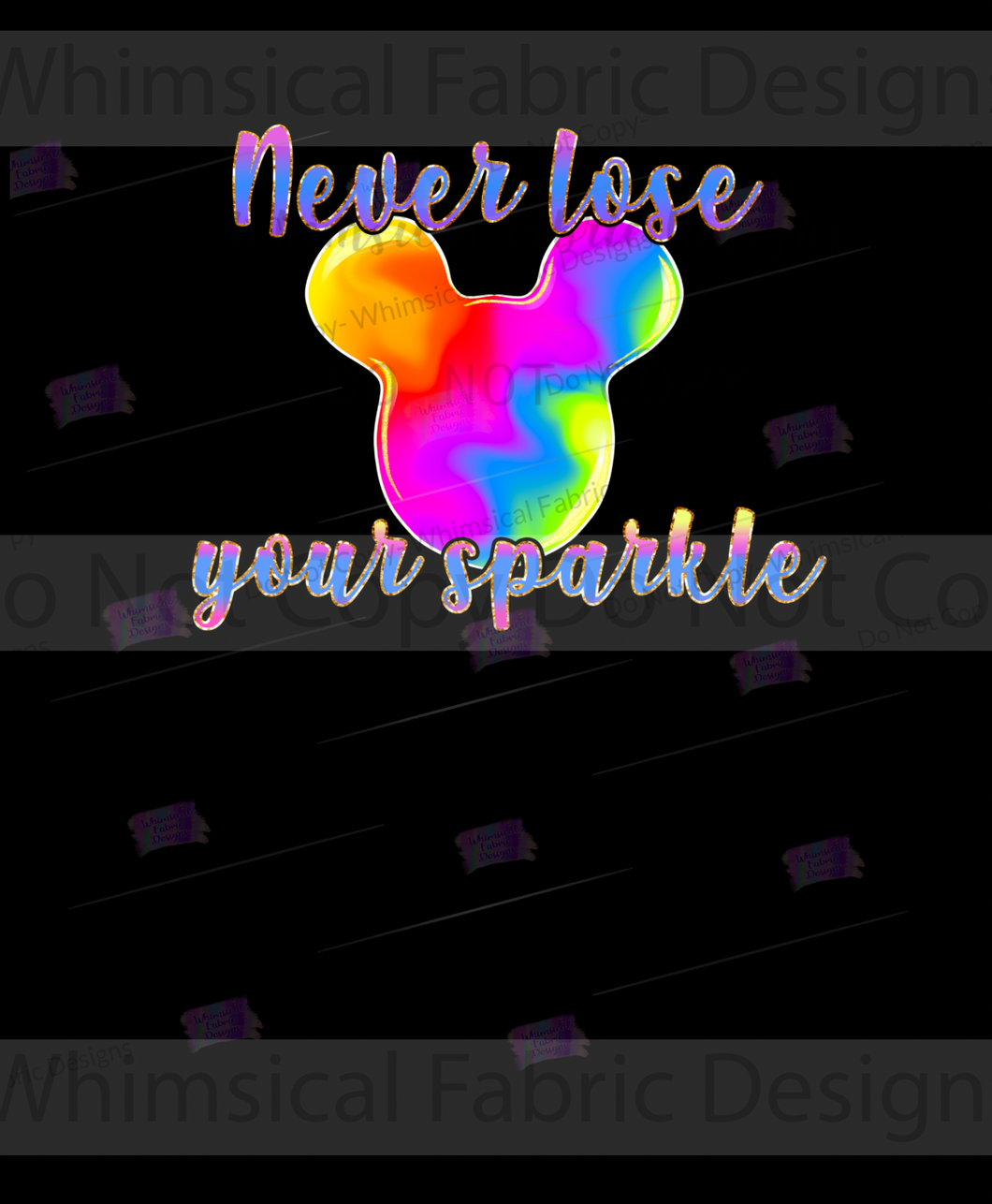 PREORDER: NEVER LOSE YOUR SPARKLE PANELS (Child & Adult)