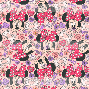 PREORDER: GIRLY MOUSE AFFIRMATION HEARTS