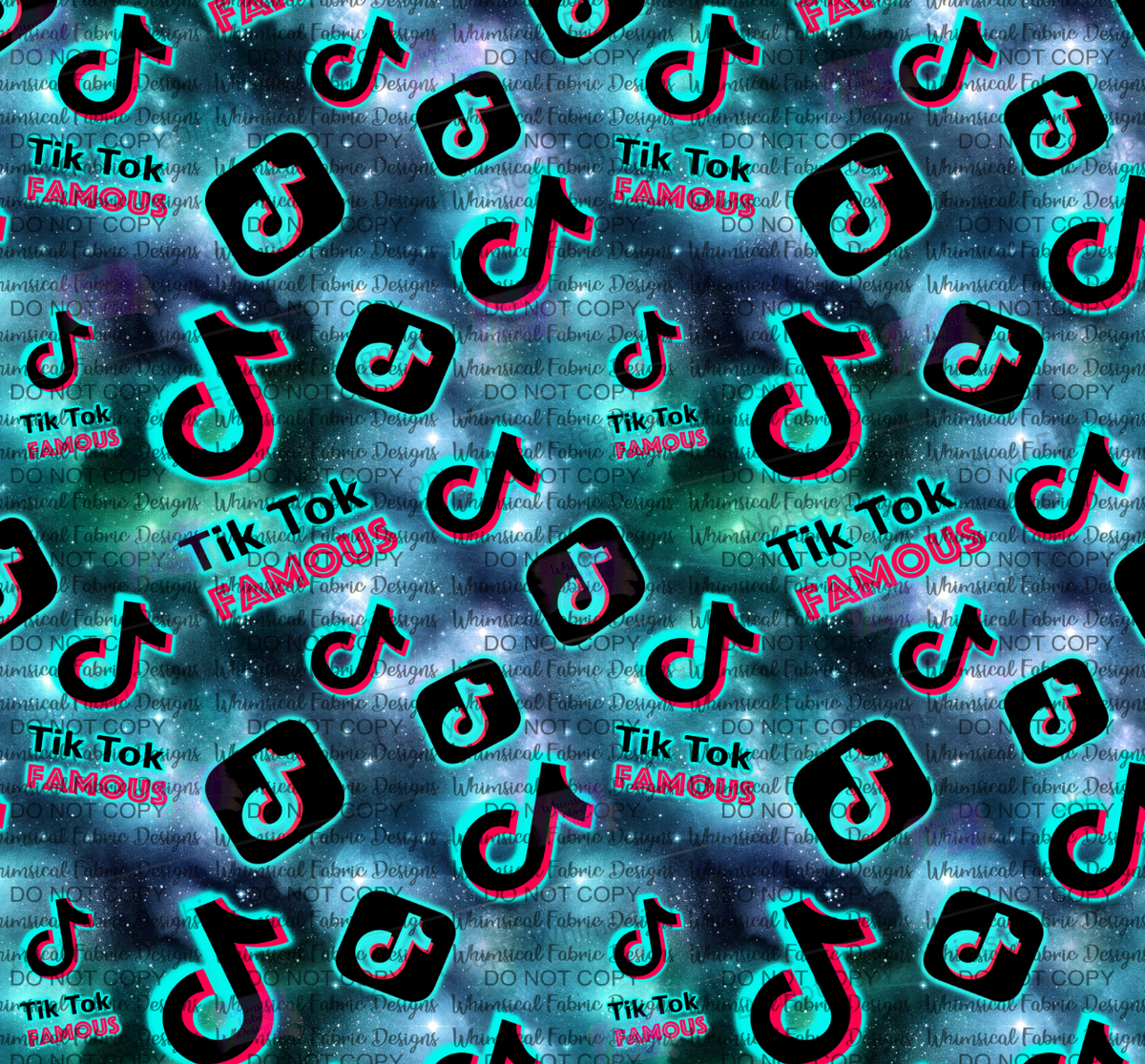 PREORDER: TIK TOK – Whimsical Fabric Designs