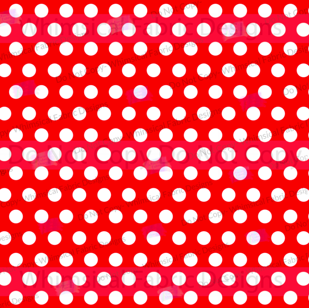 PREORDER: RED POLKA DOTS